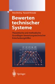 Cover von Bewerten technischer Systeme