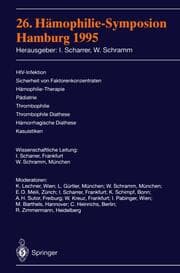 Cover von 26.Hämophilie-Symposion