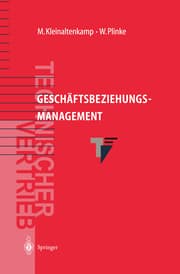 Cover von Geschäftsbeziehungsmanagement