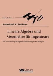 Cover von Lineare Algebra und Geometrie für Ingenieure