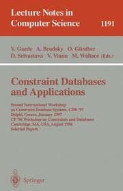 Cover von Constraint Databases and Applications