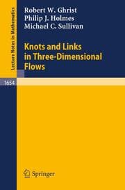 Cover von Knots and Links in Three-Dimensional Flows