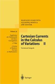 Cover von Cartesian Currents in the Calculus of Variations II