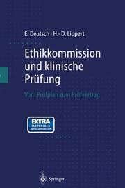 Cover von Ethikkommission und klinische Prüfung