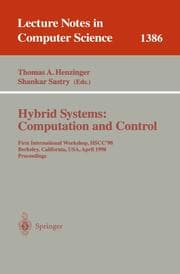 Cover von Hybrid Systems: Computation and Control