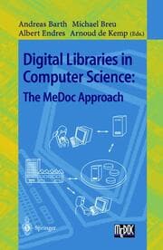 Cover von Digital Libraries in Computer Science: The MeDoc Approach