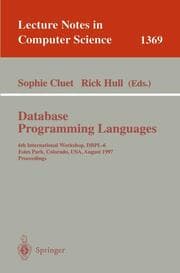 Cover von Database Programming Languages