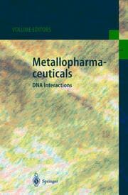 Cover von Metallopharmaceuticals I