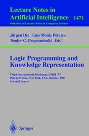 Cover von Logic Programming and Knowledge Representation