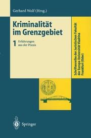 Cover von Kriminalität im Grenzgebiet