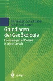 Cover von Grundlagen der Geoökologie