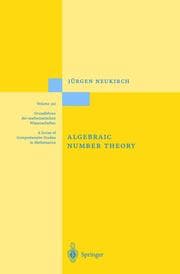 Cover von Algebraic Number Theory