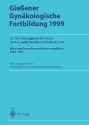 Cover von Gießener Gynäkologische Fortbildung 1999