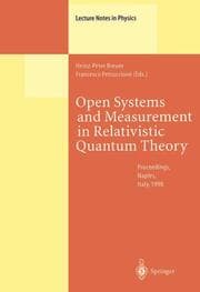 Cover von Open Systems and Measurement in Relativistic Quantum Theory