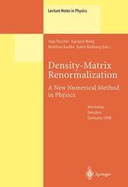 Cover von Density-Matrix Renormalization - A New Numerical Method in Physics