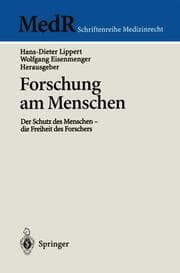 Cover von Forschung am Menschen
