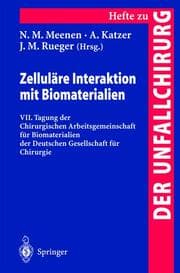 Cover von Zelluläre Interaktion mit Biomaterialien