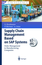 Cover von Supply Chain Management Based on SAP Systems