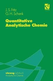 Cover von Quantitative analytische Chemie
