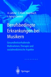 Cover von Berufsbedingte Erkrankungen bei Musikern