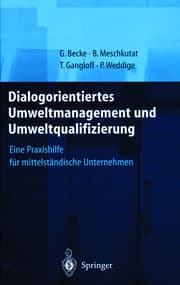 Cover von Dialogorientiertes Umweltmanagement und Umweltqualifizierung
