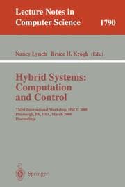 Cover von Hybrid Systems: Computation and Control
