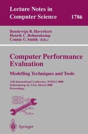 Cover von Computer Performance Evaluation.Modelling Techniques and Tools