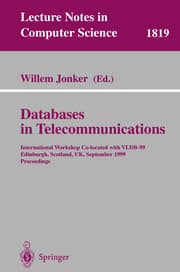 Cover von Databases in Telecommunications