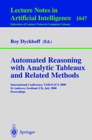 Cover von Automated Reasoning with Analytic Tableaux and Related Methods