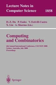 Cover von Computing and Combinatorics