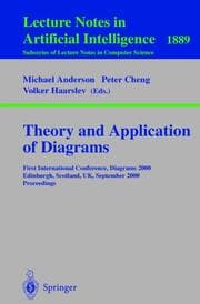 Cover von Theory and Application of Diagrams