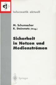Cover von Sicherheit in Netzen und Medienströmen