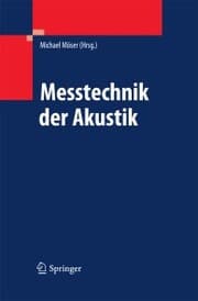 Cover von Messtechnik der Akustik