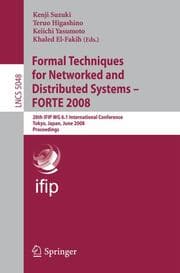 Cover von Formal Techniques for Networked and Distributed Systems - FORTE 2008