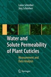 Cover von Water and Solute Permeability of Plant Cuticles