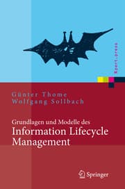 Cover von Grundlagen und Modelle des Information Lifecycle Management