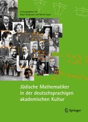Cover von Jüdische Mathematiker in der deutschsprachigen akademischen Kultur