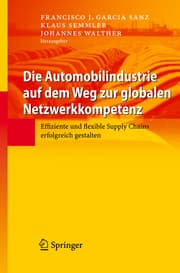 Cover von Die Automobilindustrie auf dem Weg zur globalen Netzwerkkompetenz
