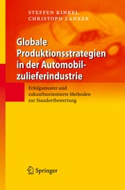 Cover von Globale Produktionsstrategien in der Automobilzulieferindustrie