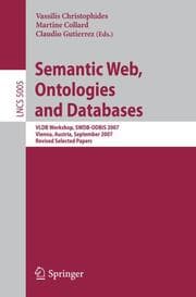 Cover von Semantic Web, Ontologies and Databases