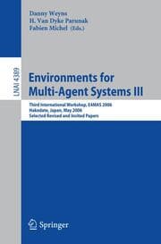 Cover von Environments for Multi-Agent Systems III