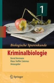 Cover von Biologische Spurenkunde 1