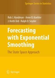 Cover von Forecasting with exponential smoothing
