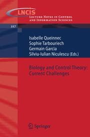 Cover von Biology and Control Theory: Current Challenges