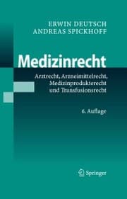 Cover von Medizinrecht