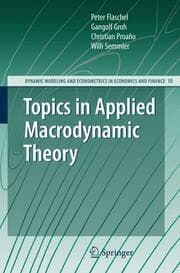 Cover von Topics in Applied Macrodynamic Theory
