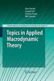 Cover von Topics in Applied Macrodynamic Theory