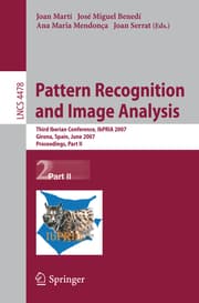 Cover von Pattern Recognition and Image Analysis