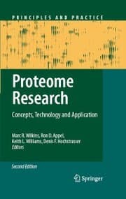 Cover von Proteome Research