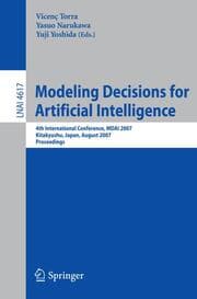 Cover von Modeling Decisions for Artificial Intelligence